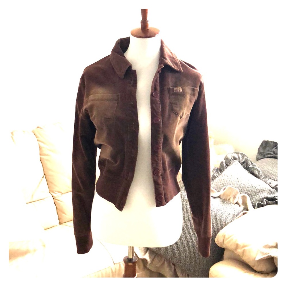 Paul frank corduroy bomber jacket